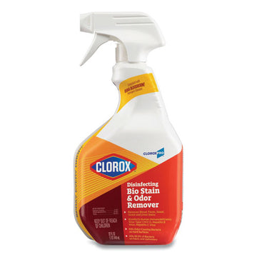 Clorox® Disinfecting Bio Stain And Odor Remover, Fragranced, 32 Oz Spray Bottle freeshipping - TVN Wholesale